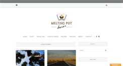 Desktop Screenshot of meltingpotdiaries.com